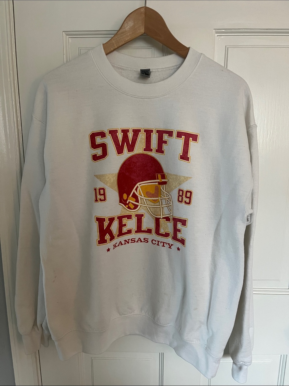Swift/Kelce Crewneck Sweatshirt- Kansas City